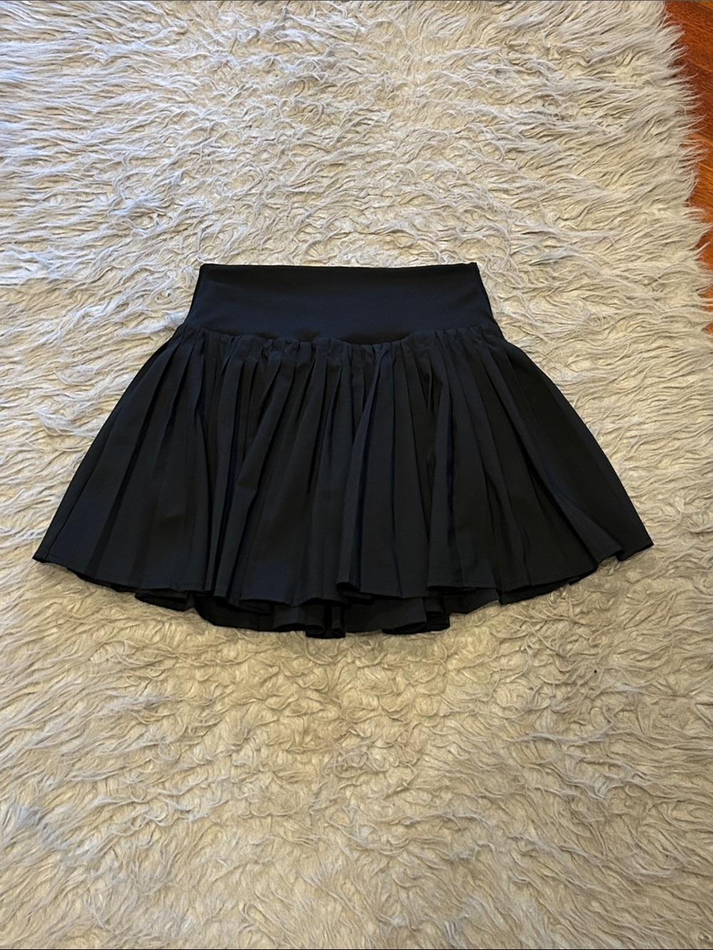 All In Motion Black Pleated Athletic Skort